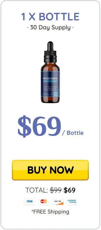 Prostadine prostate support supplement one bottle pricing